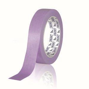 Професионално бояджийско тиксо от оризова хартия 24mm/50m- Deltec Purple